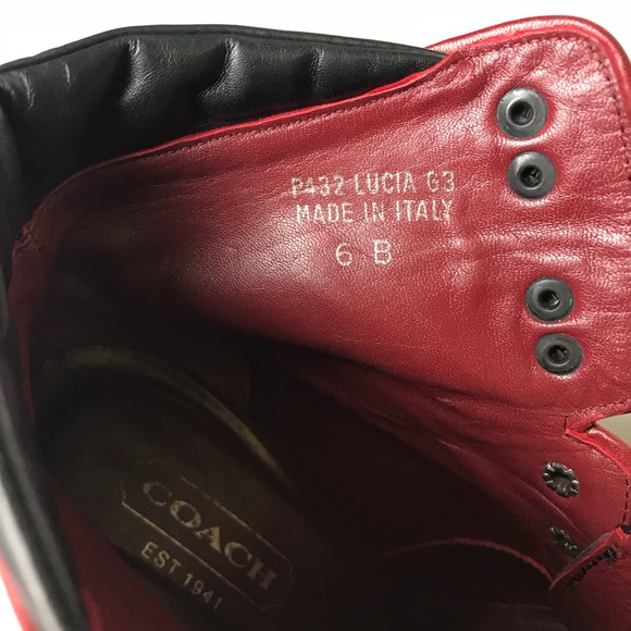 COACH LUCIA BOOTS - Picture 5 of 7